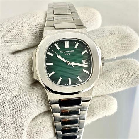 patek philippe nautilus t|Patek Philippe Nautilus green.